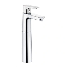 Comfort Line Lola hoge wastafelmengkraan in glanzend chroom voor bladmontage.
