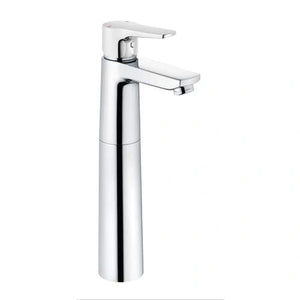 Comfort Line Lola hoge wastafelmengkraan in glanzend chroom voor bladmontage.