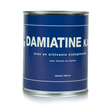 Blik Damiatine kras- en slijtvaste zijdeglanslak op terpentinebasis voor hout en metaal