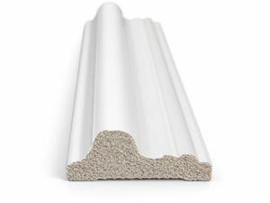 DEK 4020 - Wandsierlijst – 240 × 4 × 2 cm – Overschilderbaar