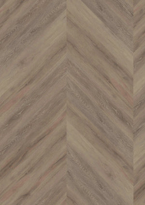 Oneflor Cerused Oak Dark Natural Hongaarse punt PVC vloer donker eiken