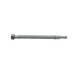Flexibele RVS omvlochten kraan aansluitslang M10 x 10 mm met lengte 300 mm