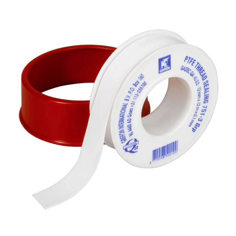 Griffon PTFE Teflon tape 12mm x 12 meter voor het afdichten van metalen en kunststof schroefdraadverbindingen - Bouwshop Utrecht