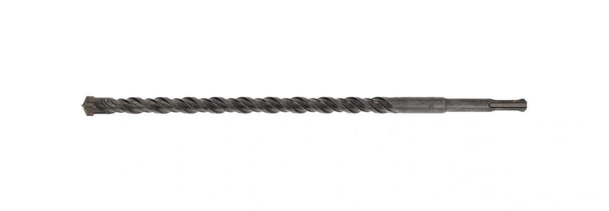 Gröne SDS-Plus betonboor 16mm met 4-snijkanten en 4-voudige spiraal voor stofafvoer.