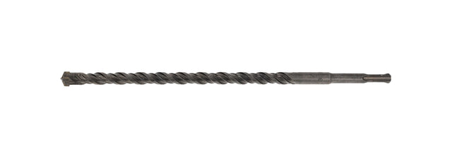 Gröne SDS-Plus betonboor 16mm met 4-snijkanten en 4-voudige spiraal voor stofafvoer.