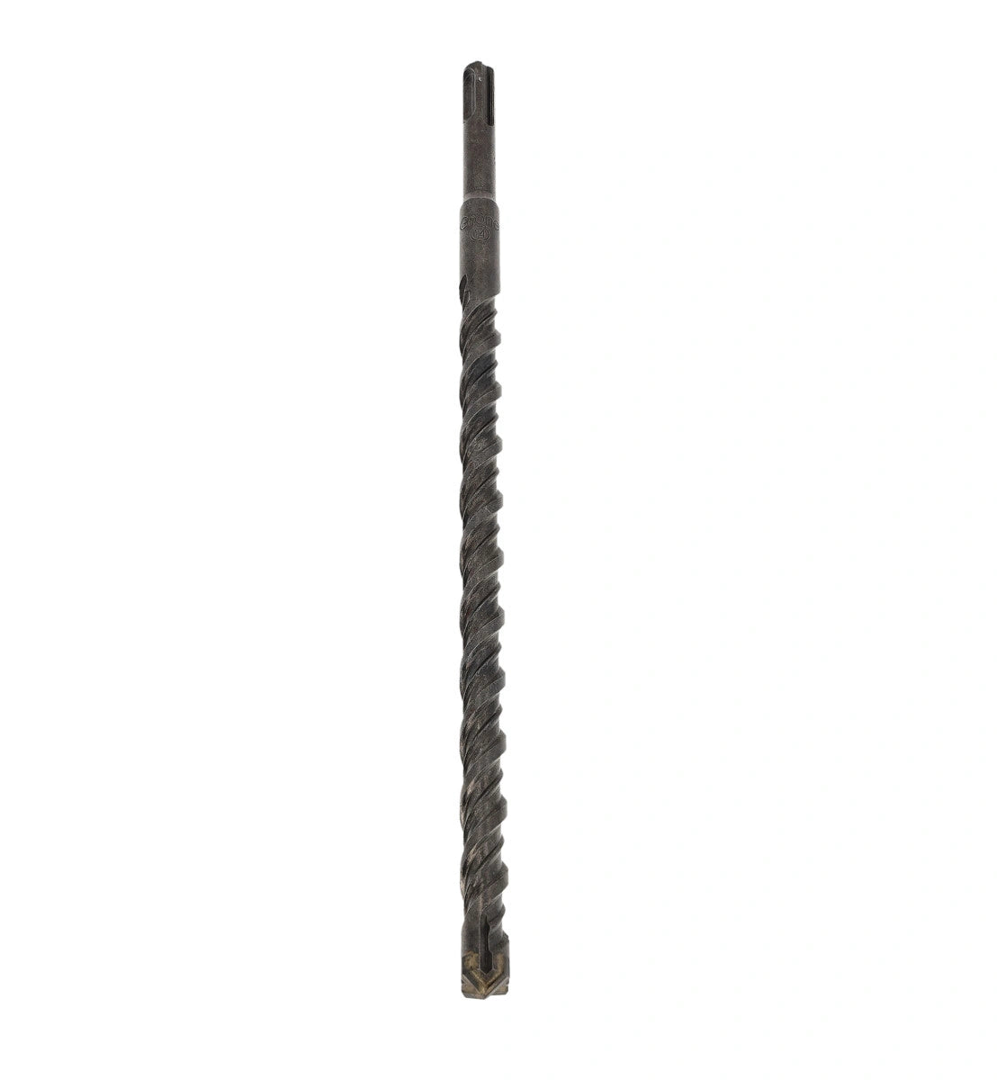 Gröne SDS-Plus betonboor 16mm met 4-snijkanten en 4-voudige spiraal voor stofafvoer.