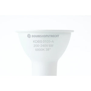 GU10 LED Bulb with Fitting – 4000K &amp; 6000K – 6W