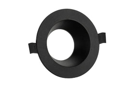 Horoz Electric Azelya-1 rond inbouwarmatuur in de kleur zwart voor MR16 lichtbronnen.
