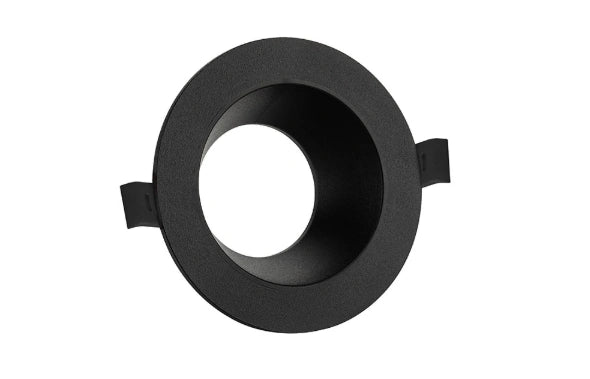 Horoz Electric Azelya-1 rond inbouwarmatuur in de kleur zwart voor MR16 lichtbronnen.