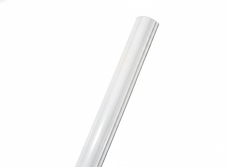 HW1 smalle decoratieve wandsierlijst en raamlijst, wit polystyreen, 2 meter lengte.