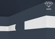 Intero Deurframe Strip HD-1 van hard geëxtrudeerd polystyreen voor deurposten