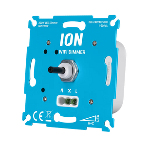 ION Industries - LED WiFi Dimmer 200W – Slimme Dimmer Zonder Nuldraad