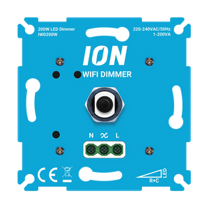 ION Industries - LED WiFi Dimmer 200W – Slimme Dimmer Zonder Nuldraad