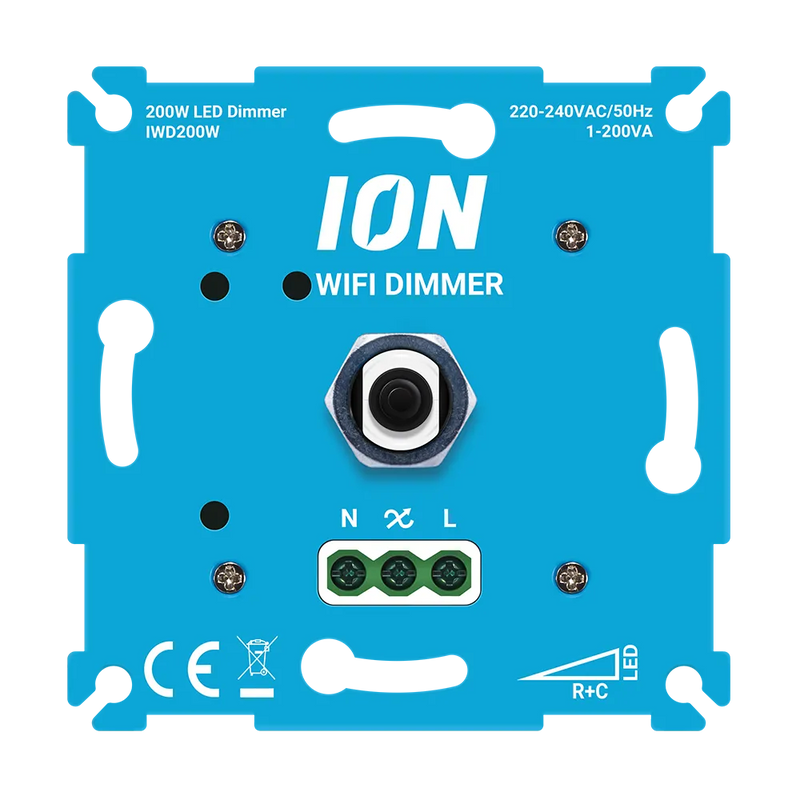 ION INDUSTRIES - LED Dimmer 0,3-200 Watt (R,C) - Universal