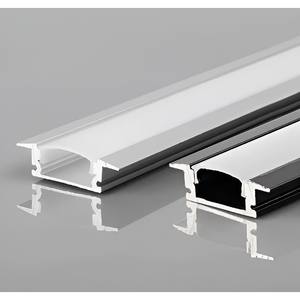 Aluminium LED Strip Profiel S1 - Recessed – Opbouw – 2 Meter – 17,4mm Breed