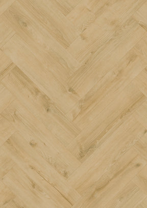 Moduleo Roots 55 Galway Oak 87245Y visgraat PVC vloer gelegd in woonkamer
