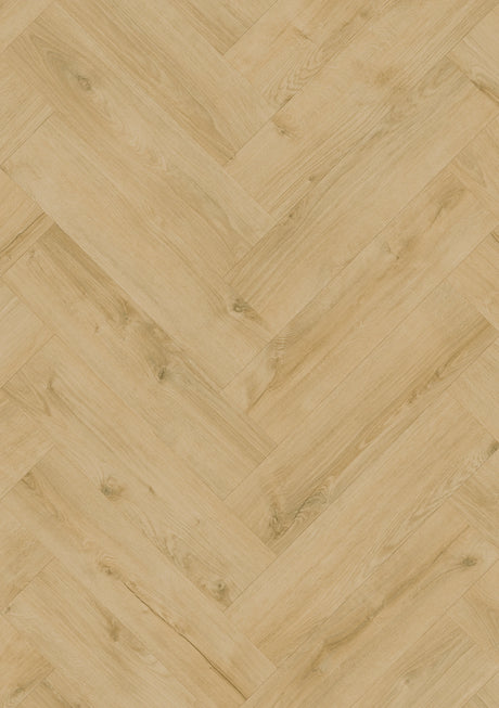 Moduleo Roots 55 Galway Oak 87245Y visgraat PVC vloer gelegd in woonkamer