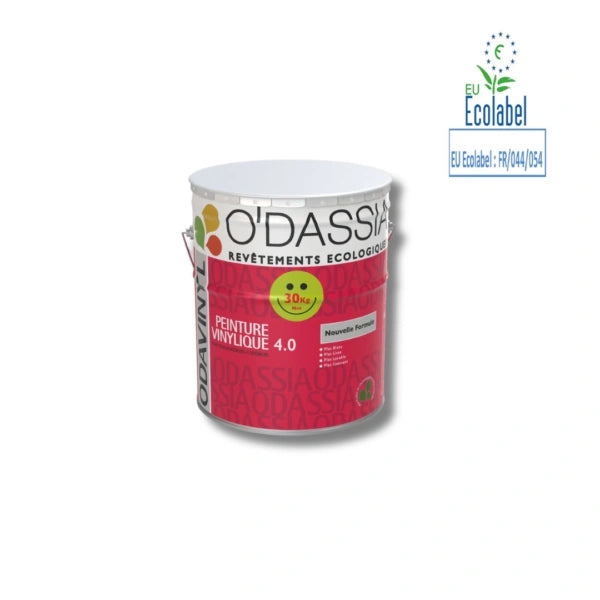 O'dassia Odavinyl 10 kg verpakking ecologische matte witte vinylverf