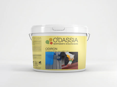 O'dassia Odiron 750 g blik ecologische anti-roest metaalverf zijdeglans