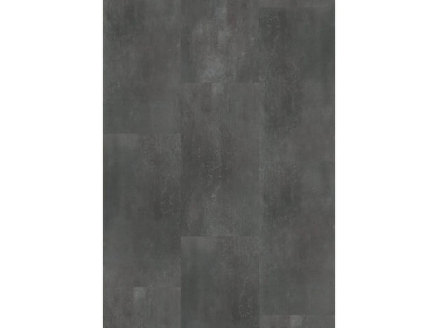 Oneflor Cement Dark Grey klik PVC tegel in cementlook donkergrijs – productfoto van het dessin