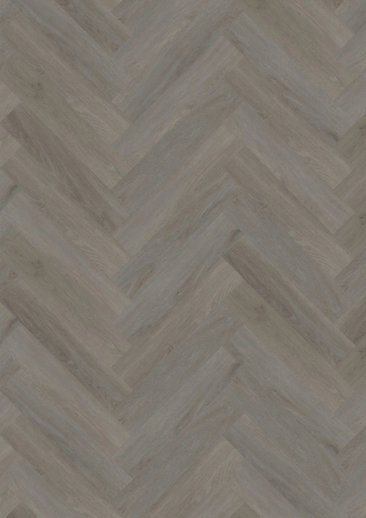 Oneflor English Oak Taupe plak visgraat PVC in eiken taupe – productfoto van het dessin
