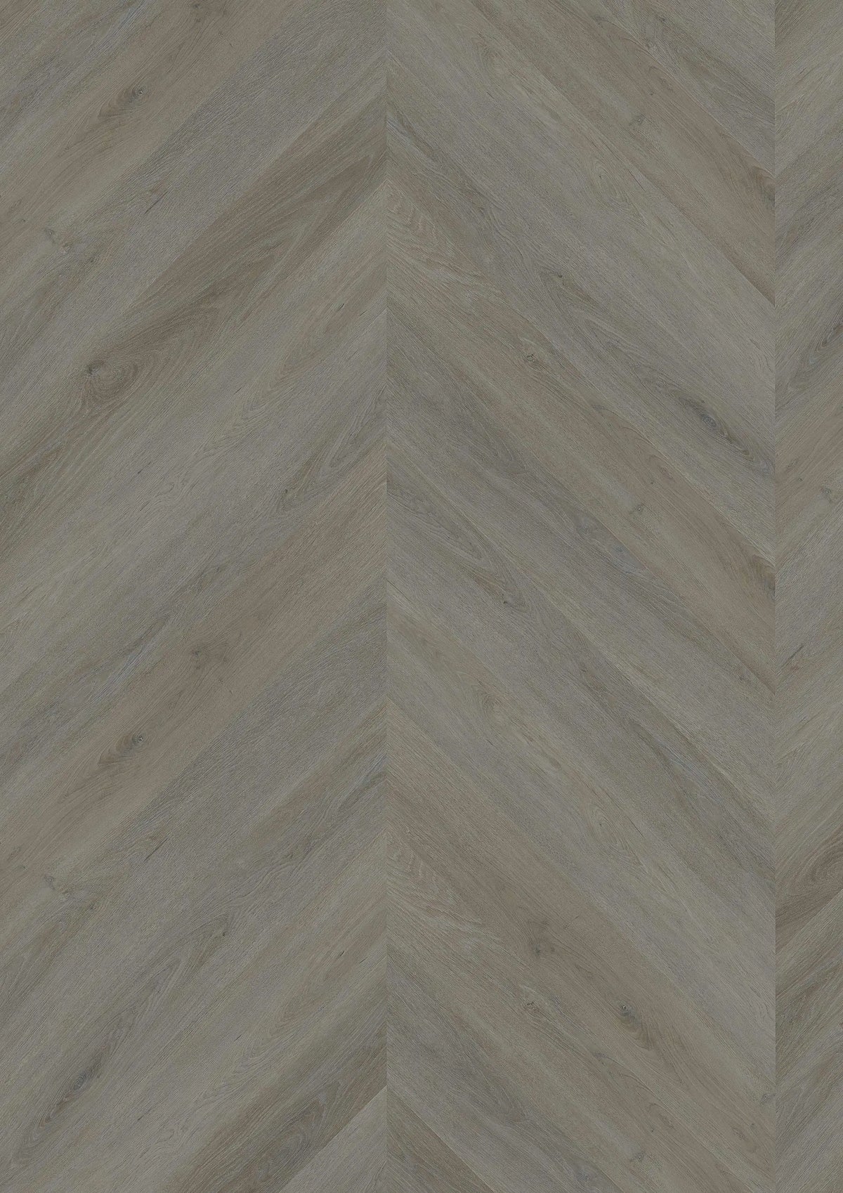 Oneflor English Oak Taupe plak PVC stroken in Hongaarse punt legpatroon