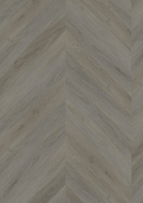 Oneflor English Oak Taupe plak PVC stroken in Hongaarse punt legpatroon