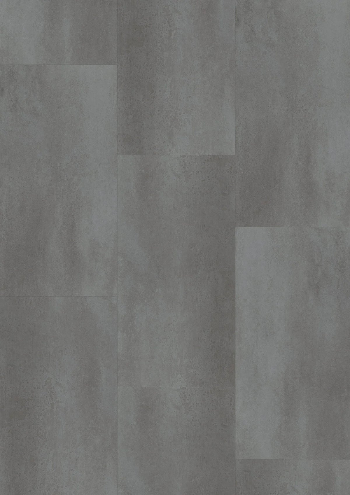 Oneflor Metal Concrete Grey plak PVC tegel in betonlook grijs met metaaleffect – productfoto van het dessin