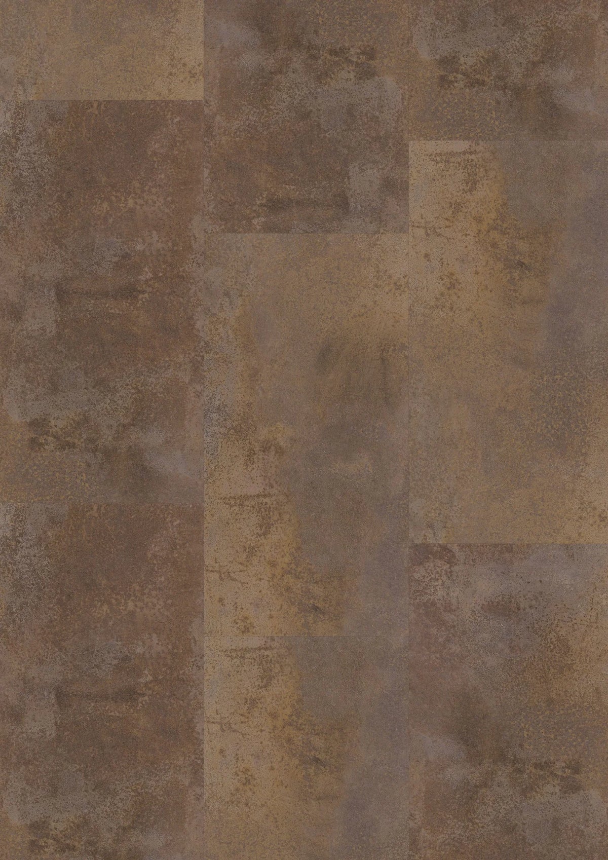 Oneflor Oxyde Bronze Red plak PVC tegel in oxidelook brons rood – productfoto van het dessin