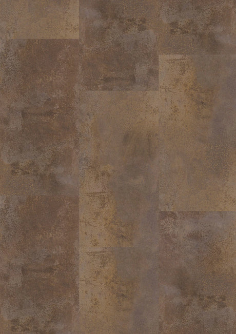 Oneflor Oxyde Bronze Red plak PVC tegel in oxidelook brons rood – productfoto van het dessin