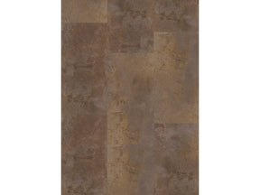 Oneflor Oxyde Bronze Red klik PVC tegel in oxidelook brons rood – productfoto van het dessin