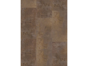 Oneflor Oxyde Bronze Red klik PVC tegel in oxidelook brons rood – productfoto van het dessin