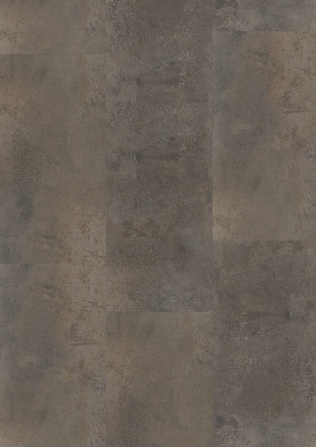 Oneflor Oxyde Brown plak PVC tegel in oxidelook bruin – productfoto van het dessin