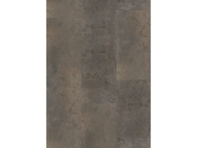 Oneflor Oxyde Brown klik PVC tegel in oxidelook bruin – productfoto van het dessin