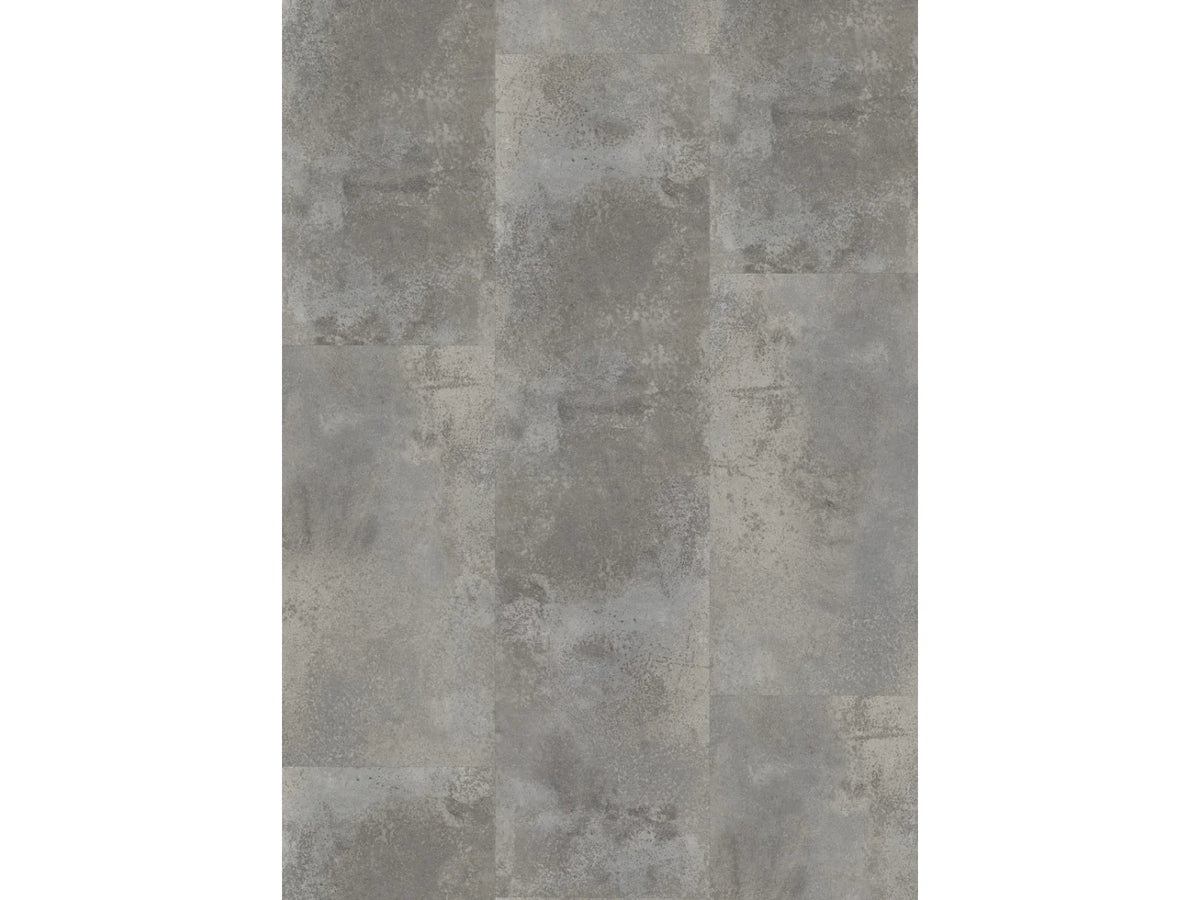 Oneflor Oxyde Light Grey klik PVC tegel in oxidelook lichtgrijs – productfoto van het dessin