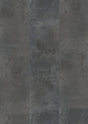 Oneflor Oxyde Silver Black plak PVC tegel in oxidelook zilverzwart – productfoto van het dessin