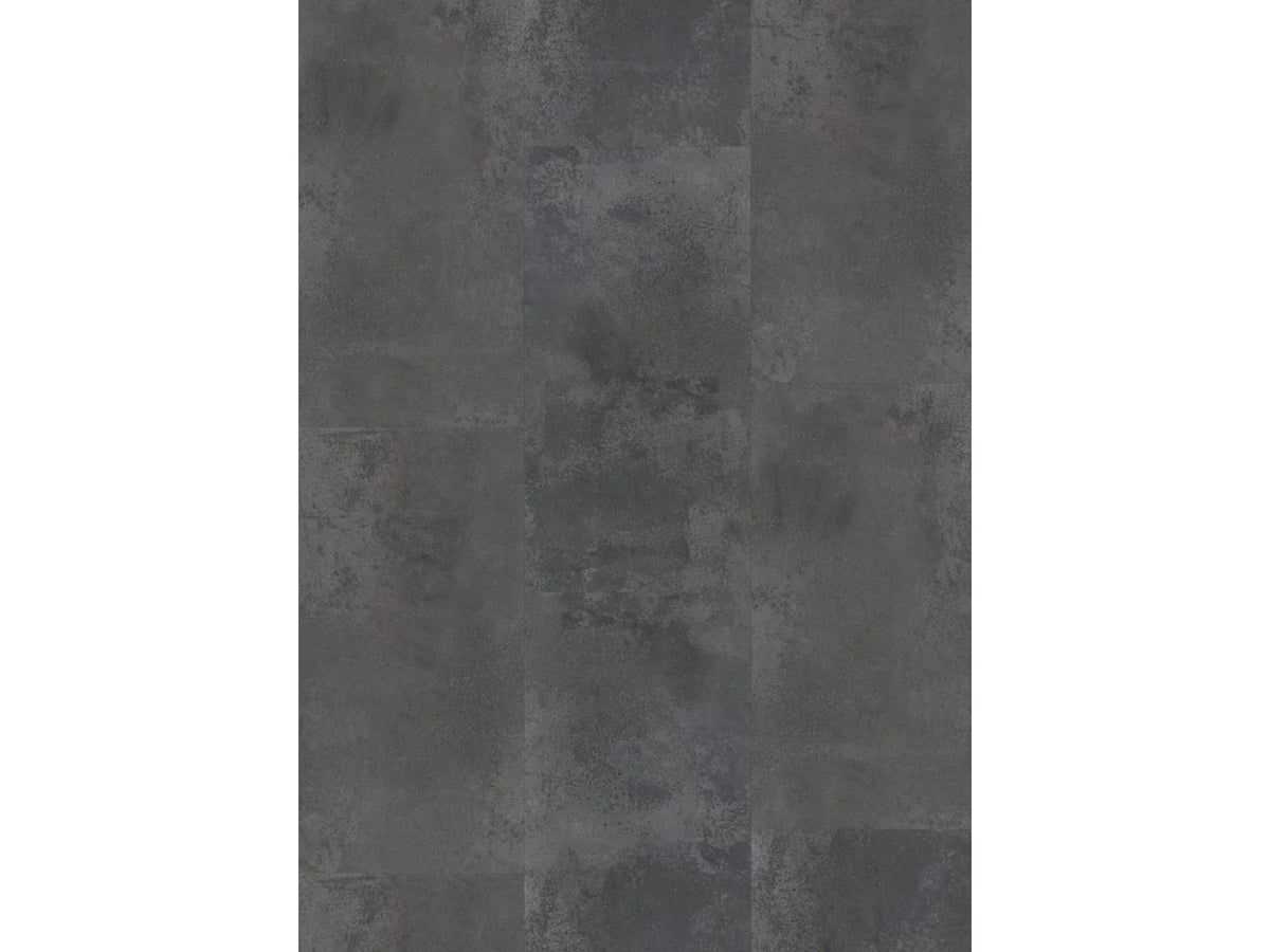 Oneflor Oxyde Silver Black klik PVC tegel in oxidelook zilverzwart – productfoto van het dessin