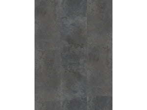 Oneflor Oxyde Silver Black klik PVC tegel in oxidelook zilverzwart – productfoto van het dessin