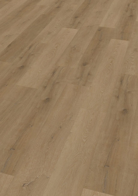 Oneflor Prestige Oak Light Amber XL plak PVC plank in licht eiken ambertint – detailfoto van de houtstructuur