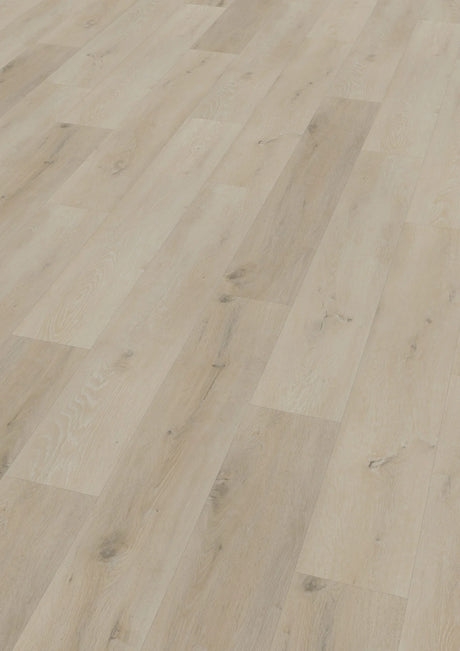 Oneflor Prestige Oak White XL plak PVC plank in wit eiken – detailfoto van de houtstructuur