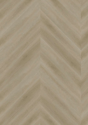 Oneflor Raw Oak Light Natural plak PVC stroken in Hongaarse punt legpatroon