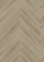 Oneflor Raw Oak Light Natural plak PVC stroken in Hongaarse punt legpatroon