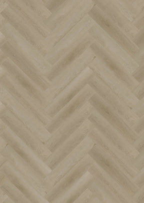 Oneflor Raw Oak Light Natural plak visgraat PVC in licht naturel eiken – productfoto van het dessin