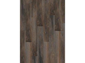 Oneflor Smoked Pine Brown klik PVC plank in gerookt grenen bruin – productfoto van het dessin