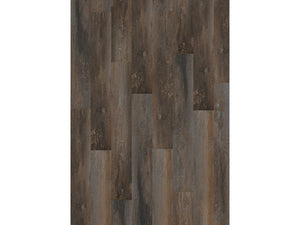 Oneflor Smoked Pine Brown klik PVC plank in gerookt grenen bruin – productfoto van het dessin