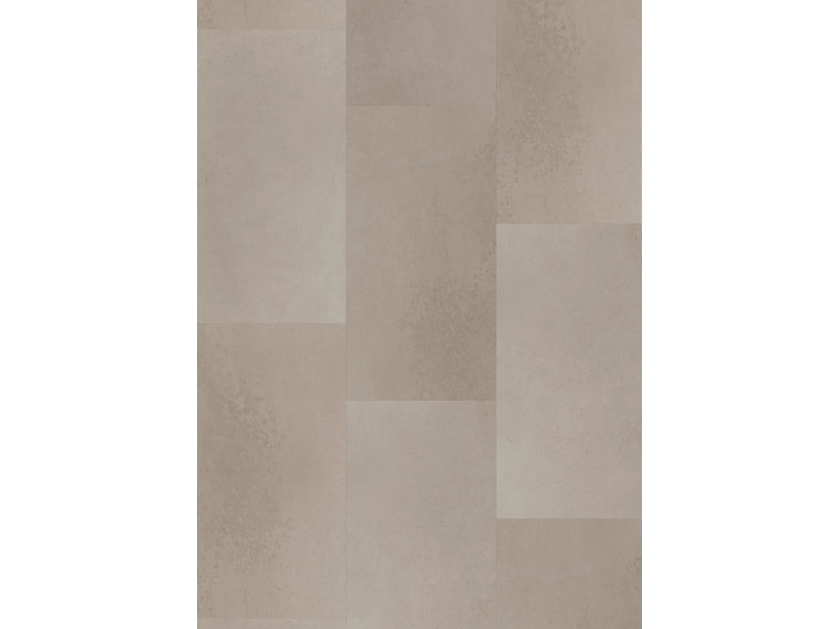Oneflor Urban Beige klik PVC tegel in betonlook beige – productfoto van het dessin