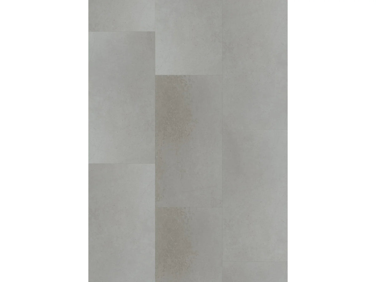 Oneflor Urban Light Grey klik PVC tegel in betonlook lichtgrijs – productfoto van het dessin
