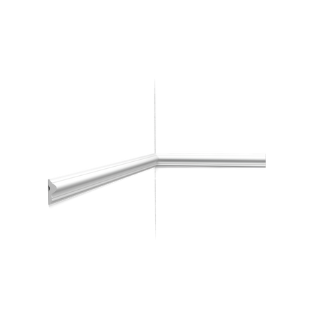 Orac Decor PX201 slanke wandsierlijst van Duropolymer voor verfijnde wandkaders en perklijsten.