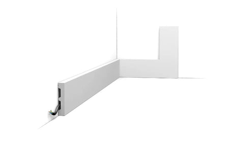 Orac Decor Square stootvaste Duropolymer plint 6,6 cm hoog en 1,3 cm dik