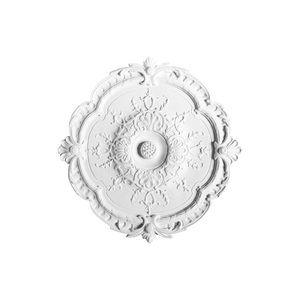 R31 Medium-sized Rosette - Klassiek Ornament met Kabelverberging (38,5x2,7x38,5 cm)